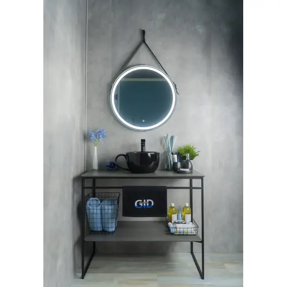 ЧЕРНАЯ КЕРАМИЧЕСКАЯ РАКОВИНА GID NC9077