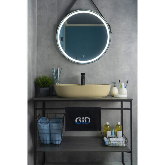 СВЕТЛО-КОРИЧНЕВАЯ МАТОВАЯ КЕРАМИЧЕСКАЯ РАКОВИНА GID SR1346