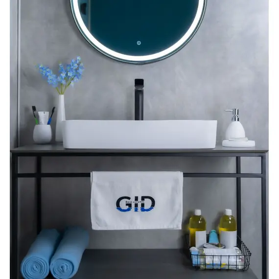 БЕЛАЯ МАТОВАЯ КЕРАМИЧЕСКАЯ РАКОВИНА GID WM9396