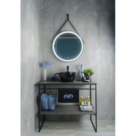 ЧЕРНАЯ КЕРАМИЧЕСКАЯ РАКОВИНА GID NC9077