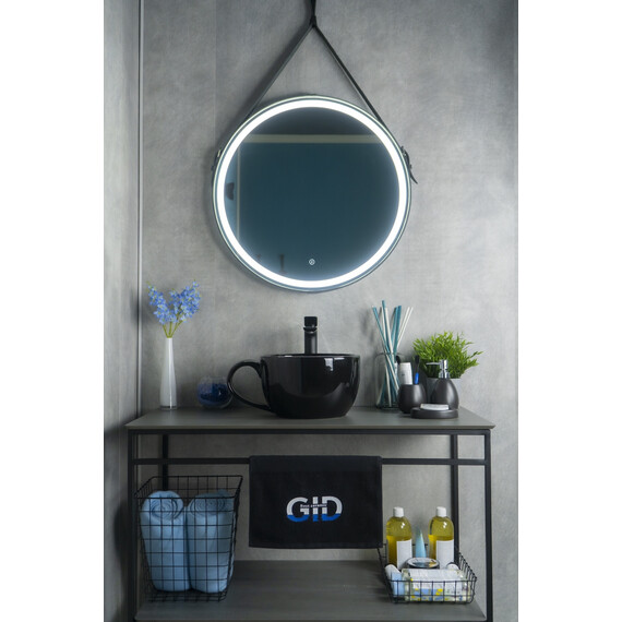 ЧЕРНАЯ КЕРАМИЧЕСКАЯ РАКОВИНА GID NC9077