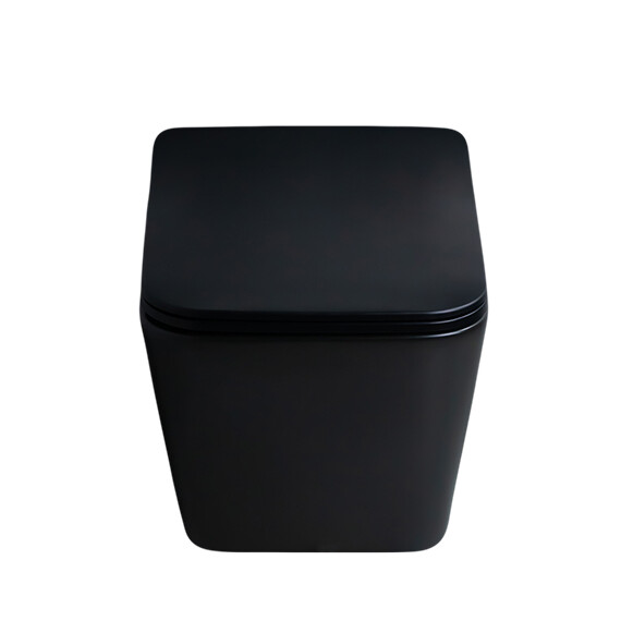 УНИТАЗ ПОДВЕСНОЙ GID TR2144BM ЧЕРНЫЙ МАТОВЫЙ