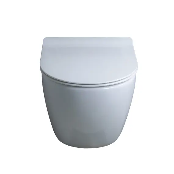 БЕЗОБОДКОВЫЙ ПОДВЕСНОЙ УНИТАЗ GID TR2198 С ПРОЧНОЙ КРЫШКОЙ-МИКРОЛИФТ ИЗ ДЮРОПЛАСТА