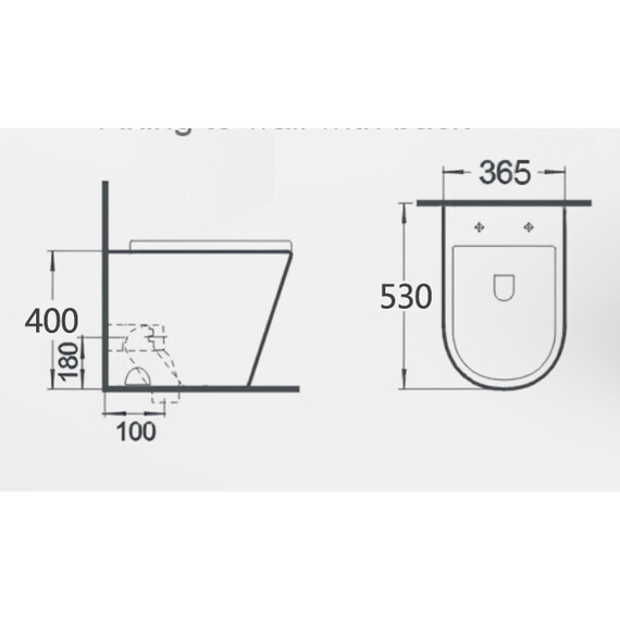 ПРИСТАВНОЙ УНИТАЗ GID TRS-263BM ЧЕРНЫЙ МАТОВЫЙ БЕЗОБОДКОВЫЙ ПРИСТАВНОЙ УНИТАЗ GID TRS-263BM ЧЕРНЫЙ МАТОВЫЙ БЕЗОБОДКОВЫЙ