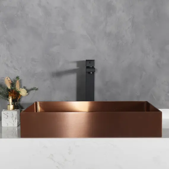 СМЕСИТЕЛЬ ВЫСОКИЙ ДЛЯ РАКОВИНЫ GID ANCHEL SS979-BM-D SS979BMD ЧЕРНЫЙ МАТОВЫЙ