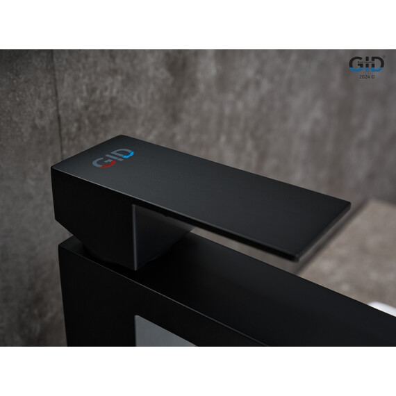 СМЕСИТЕЛЬ ВЫСОКИЙ ДЛЯ РАКОВИНЫ GID ANCHEL SS979-BM-D SS979BMD ЧЕРНЫЙ МАТОВЫЙ