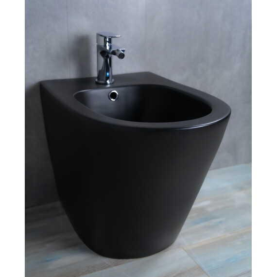 БИДЕ НАПОЛЬНОЕ GID BDN-30BM ЧЕРНОЕ МАТОВОЕ