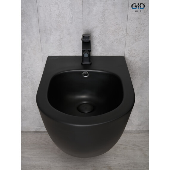 БИДЕ ПОДВЕСНОЕ GID BDP-96BM ЧЕРНОЕ МАТОВОЕ