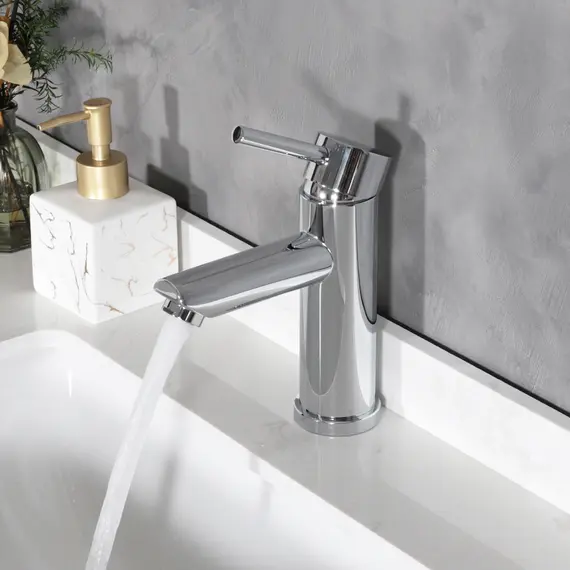 СМЕСИТЕЛЬ ДЛЯ РАКОВИНЫ GID BERLIN SS080-CH-K SS080CHK ХРОМ