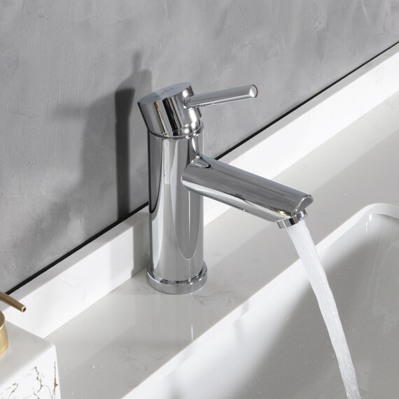 СМЕСИТЕЛЬ ДЛЯ РАКОВИНЫ GID BERLIN SS080-CH-K SS080CHK ХРОМ