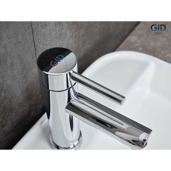 СМЕСИТЕЛЬ ДЛЯ РАКОВИНЫ GID BERLIN SS080-CH-K SS080CHK ХРОМ