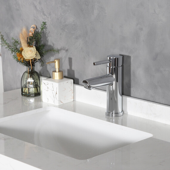 СМЕСИТЕЛЬ ДЛЯ РАКОВИНЫ GID BERLIN SS080-CH-K SS080CHK ХРОМ