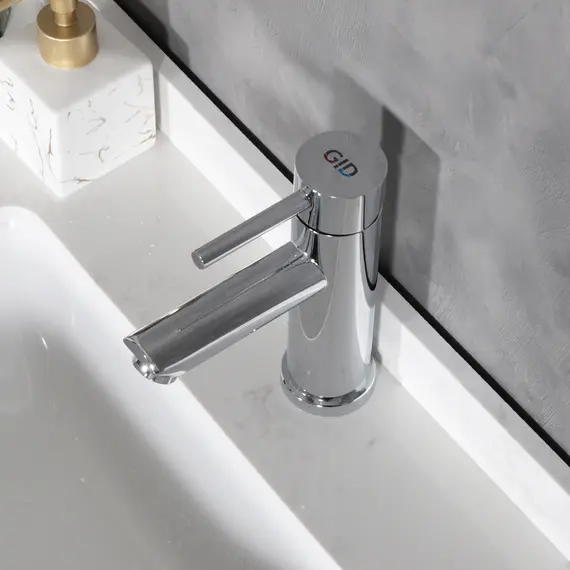 СМЕСИТЕЛЬ ДЛЯ РАКОВИНЫ GID BERLIN SS080-CH-K SS080CHK ХРОМ