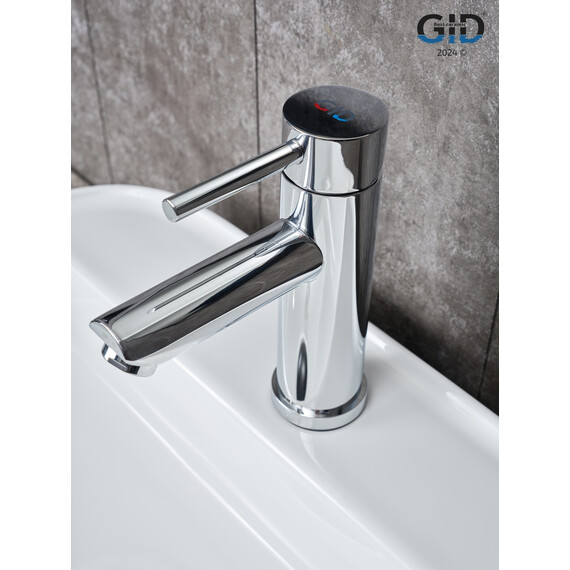 СМЕСИТЕЛЬ ДЛЯ РАКОВИНЫ GID BERLIN SS080-CH-K SS080CHK ХРОМ