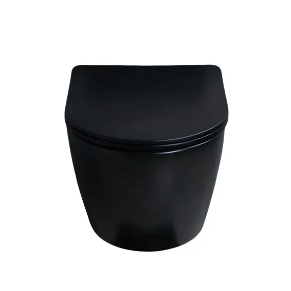 УНИТАЗ ПОДВЕСНОЙ GID BM2198 ЧЕРНЫЙ МАТОВЫЙ