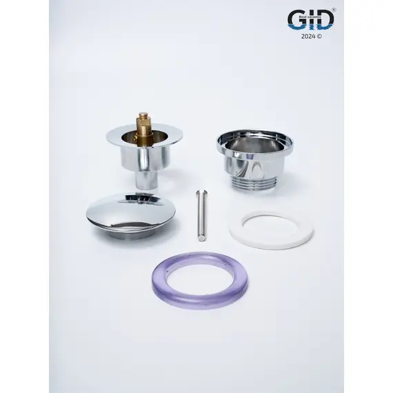 УНИВЕРСАЛЬНЫЙ ДОННЫЙ КЛАПАН ХРОМ GID G-36CH