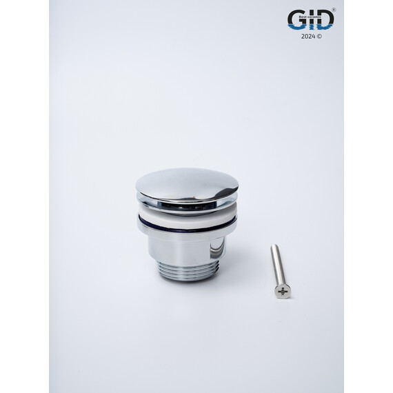 УНИВЕРСАЛЬНЫЙ ДОННЫЙ КЛАПАН ХРОМ GID G-36CH