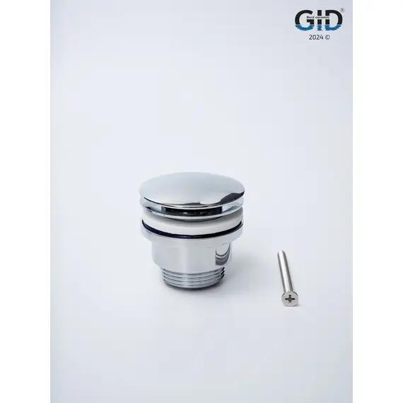 УНИВЕРСАЛЬНЫЙ ДОННЫЙ КЛАПАН ХРОМ GID G-36CH