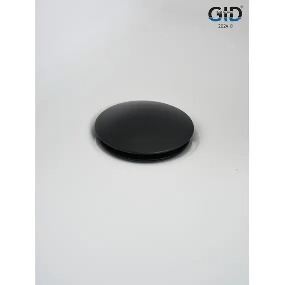 ЧЕРНЫЙ МАТОВЫЙ МЕТАЛЛИЧЕСКИЙ ДОННЫЙ КЛАПАН GID G-55BM БЕЗ ПЕРЕЛИВА