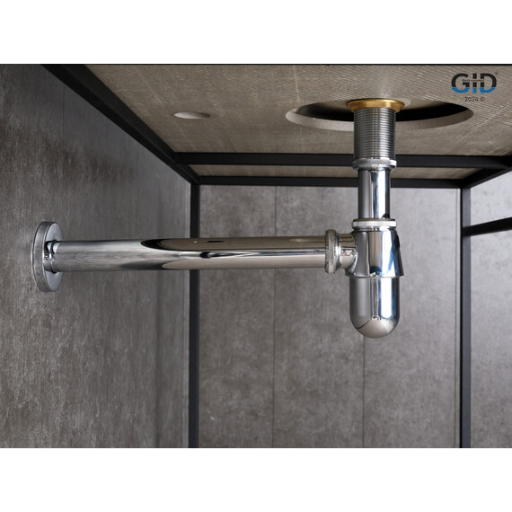 СИФОН ДЛЯ РАКОВИНЫ ХРОМ GID G-56CH