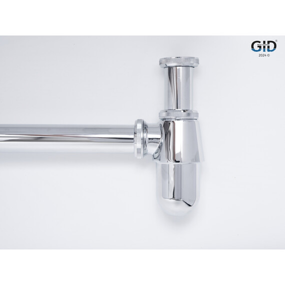 СИФОН ДЛЯ РАКОВИНЫ ХРОМ GID G-56CH