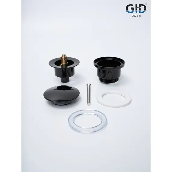 ЧЕРНЫЙ УНИВЕРСАЛЬНЫЙ ДОННЫЙ КЛАПАН GID G-58BL