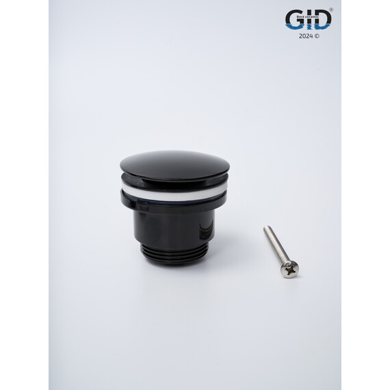 ЧЕРНЫЙ УНИВЕРСАЛЬНЫЙ ДОННЫЙ КЛАПАН GID G-58BL