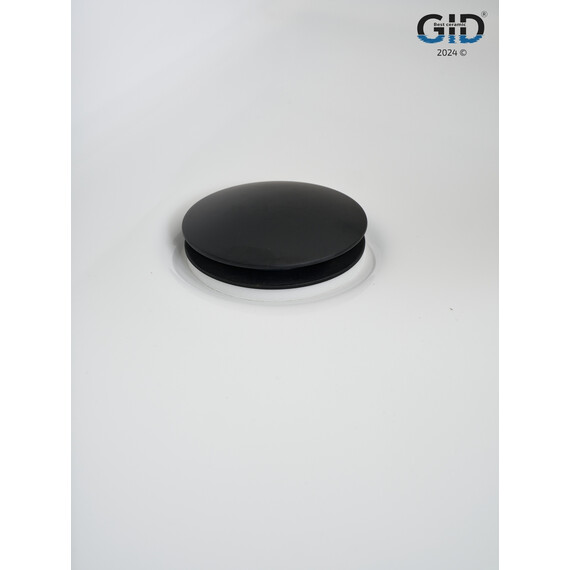 ЧЕРНЫЙ МАТОВЫЙ УНИВЕРСАЛЬНЫЙ ДОННЫЙ КЛАПАН GID G-59BM