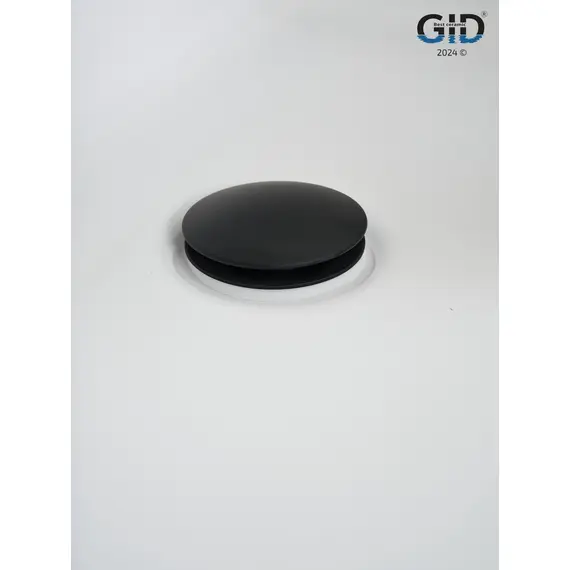 ЧЕРНЫЙ МАТОВЫЙ УНИВЕРСАЛЬНЫЙ ДОННЫЙ КЛАПАН GID G-59BM