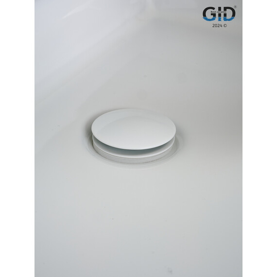 БЕЛЫЙ УНИВЕРСАЛЬНЫЙ ДОННЫЙ КЛАПАН GID G-60W