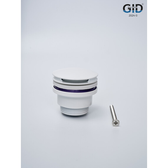 БЕЛЫЙ УНИВЕРСАЛЬНЫЙ ДОННЫЙ КЛАПАН GID G-60W