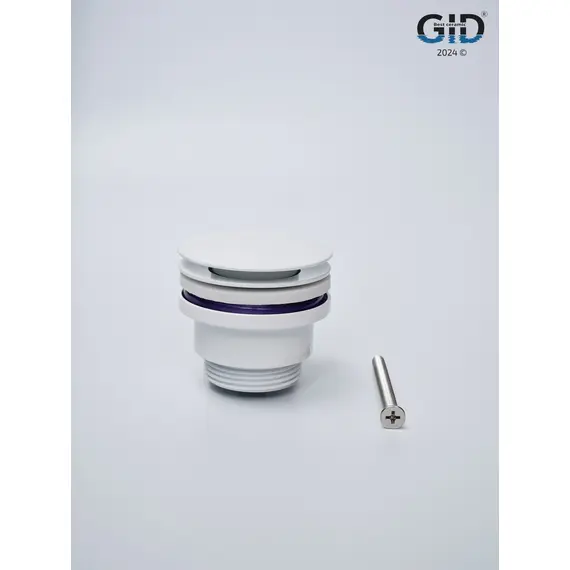 БЕЛЫЙ УНИВЕРСАЛЬНЫЙ ДОННЫЙ КЛАПАН GID G-60W