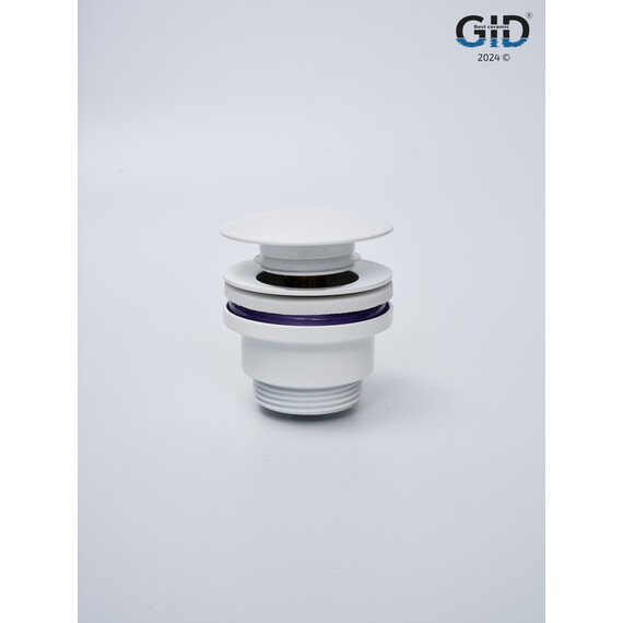 БЕЛЫЙ УНИВЕРСАЛЬНЫЙ ДОННЫЙ КЛАПАН GID G-60W