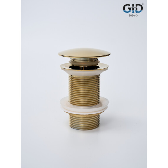 ЗОЛОТОЙ КЕРАМИЧЕСКИЙ ДОННЫЙ КЛАПАН GID G100