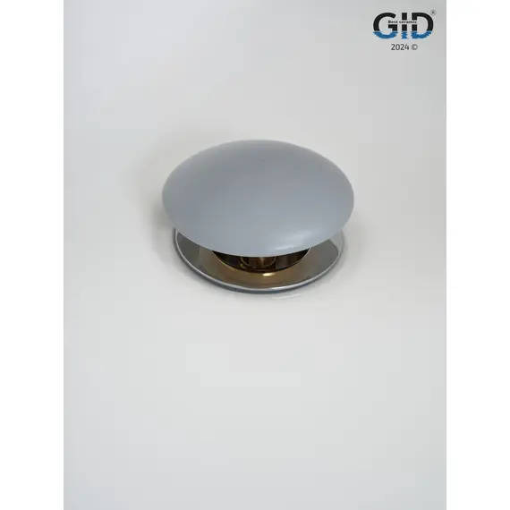 СЕРЫЙ МАТОВЫЙ КЕРАМИЧЕСКИЙ ДОННЫЙ КЛАПАН GID GMH100