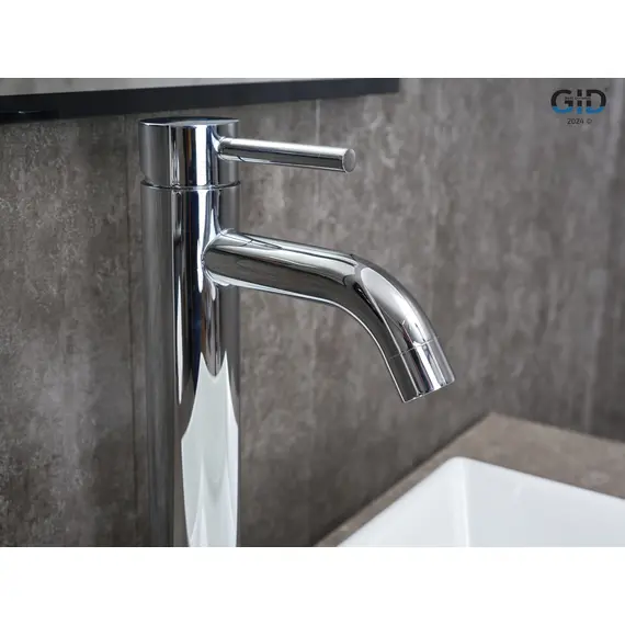 СМЕСИТЕЛЬ ВЫСОКИЙ ДЛЯ РАКОВИНЫ GID INGA SS096-CH-D SS096CHD ХРОМ