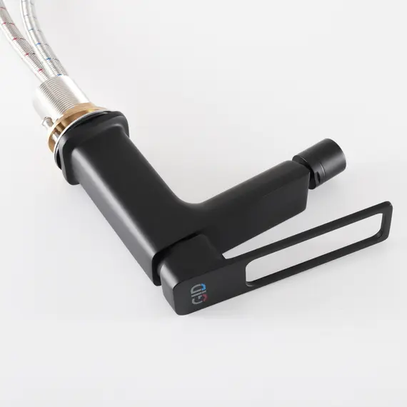 СМЕСИТЕЛЬ ДЛЯ БИДЕ GID NIAGARA L057-BM-B L057BMB ЧЕРНЫЙ МАТОВЫЙ