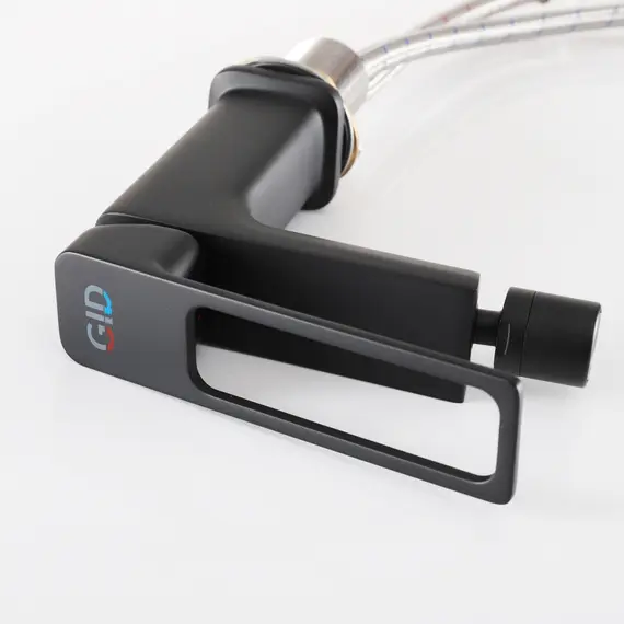 СМЕСИТЕЛЬ ДЛЯ БИДЕ GID NIAGARA L057-BM-B L057BMB ЧЕРНЫЙ МАТОВЫЙ