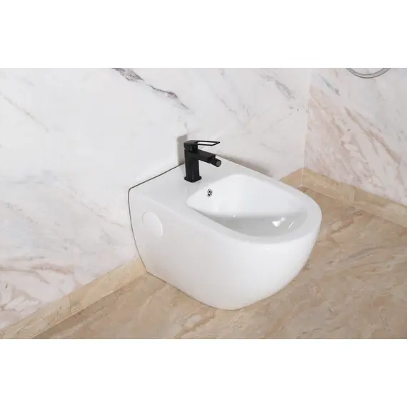 СМЕСИТЕЛЬ ДЛЯ БИДЕ GID NIAGARA L057-BM-B L057BMB ЧЕРНЫЙ МАТОВЫЙ