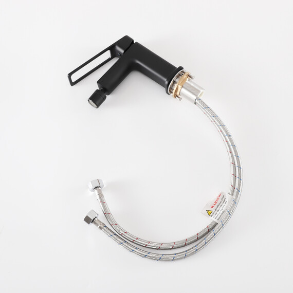 СМЕСИТЕЛЬ ДЛЯ БИДЕ GID NIAGARA L057-BM-B L057BMB ЧЕРНЫЙ МАТОВЫЙ