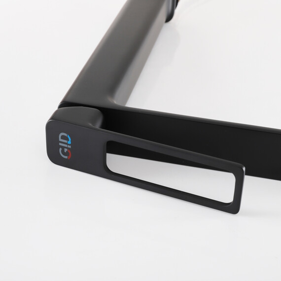 СМЕСИТЕЛЬ ВЫСОКИЙ ДЛЯ РАКОВИНЫ GID NIAGARA L057-BM-D L057BMD ЧЕРНЫЙ МАТОВЫЙ