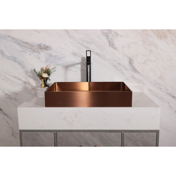 СМЕСИТЕЛЬ ВЫСОКИЙ ДЛЯ РАКОВИНЫ GID NIAGARA L057-BM-D L057BMD ЧЕРНЫЙ МАТОВЫЙ