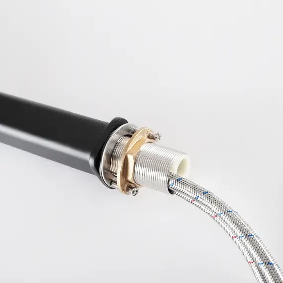 СМЕСИТЕЛЬ ВЫСОКИЙ ДЛЯ РАКОВИНЫ GID NIAGARA L057-BM-D L057BMD ЧЕРНЫЙ МАТОВЫЙ