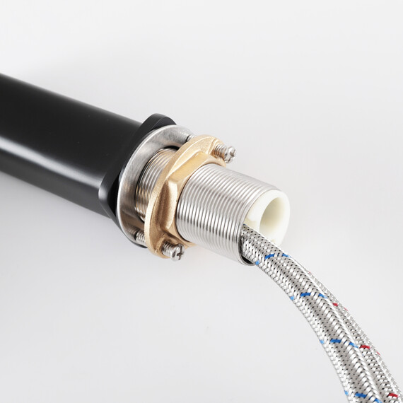 СМЕСИТЕЛЬ ДЛЯ РАКОВИНЫ GID NIAGARA L057-BM-K L057BMK ЧЕРНЫЙ МАТОВЫЙ