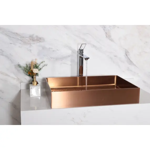 СМЕСИТЕЛЬ ВЫСОКИЙ ДЛЯ РАКОВИНЫ GID NIAGARA L057-CH-D L057CHD ХРОМ