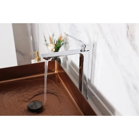 СМЕСИТЕЛЬ ВЫСОКИЙ ДЛЯ РАКОВИНЫ GID NIAGARA L057-CH-D L057CHD ХРОМ