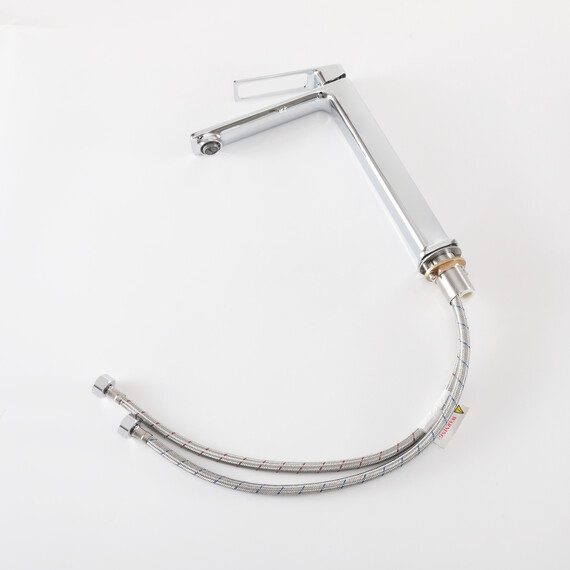 СМЕСИТЕЛЬ ВЫСОКИЙ ДЛЯ РАКОВИНЫ GID NIAGARA L057-CH-D L057CHD ХРОМ