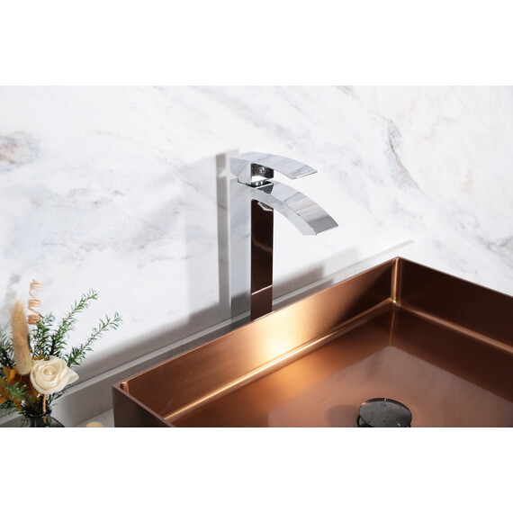 СМЕСИТЕЛЬ ВЫСОКИЙ ДЛЯ РАКОВИНЫ GID VICTORIA L120-CH-D L120CHD ХРОМ