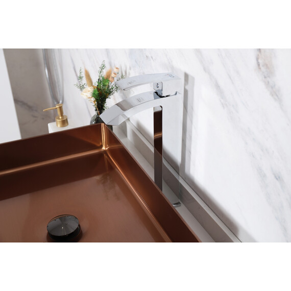 СМЕСИТЕЛЬ ВЫСОКИЙ ДЛЯ РАКОВИНЫ GID VICTORIA L120-CH-D L120CHD ХРОМ