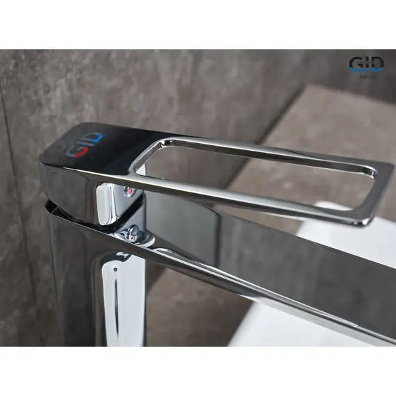 СМЕСИТЕЛЬ ВЫСОКИЙ ДЛЯ РАКОВИНЫ GID NIAGARA L057-CH-D L057CHD ХРОМ